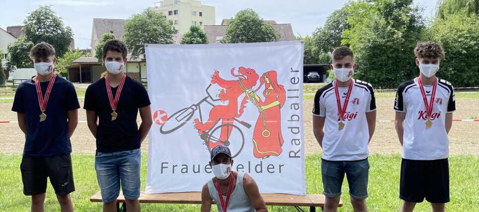 Frauenfelder Radballer ehren Medaillengewinner der SM 2020